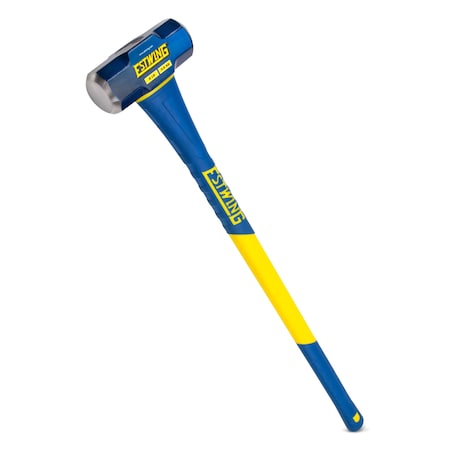 8-Pound Hard Face Sledge Hammer, 36-Inch Fiberglass Handle